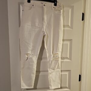 White Abercrombie & Fitch Jeans